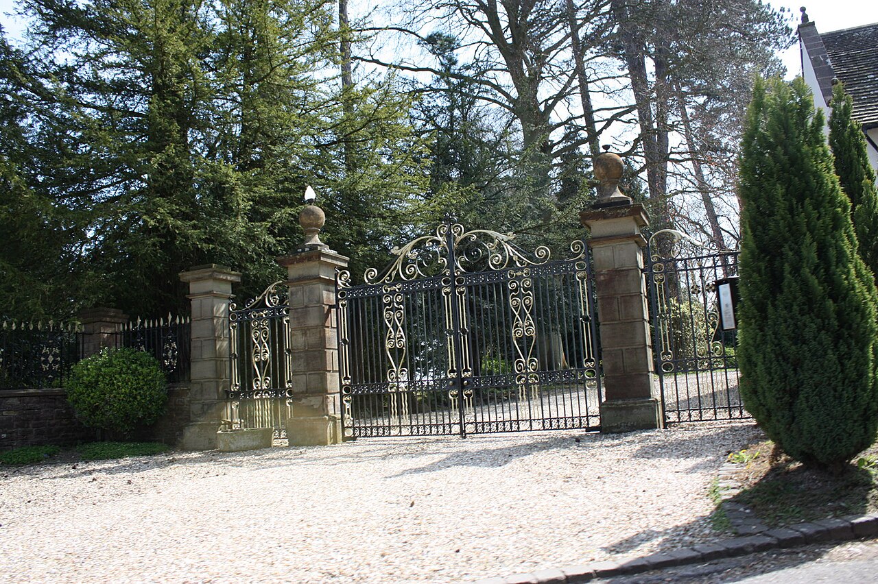 Shirenewton Hall Entrance Gate
