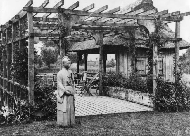 Tea house at the Lake, Easton Lodge