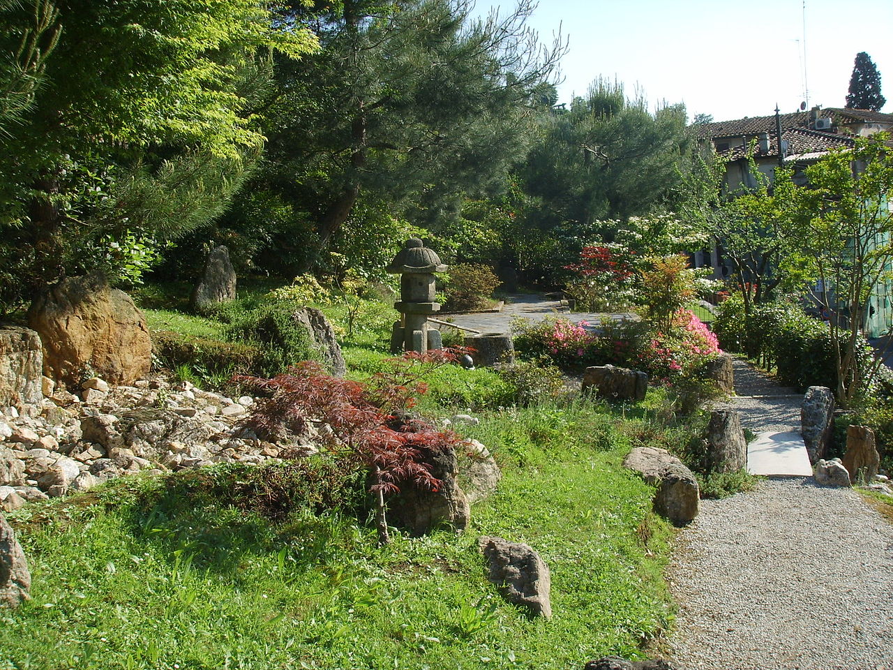 Japanese Garden, Garden of Roses