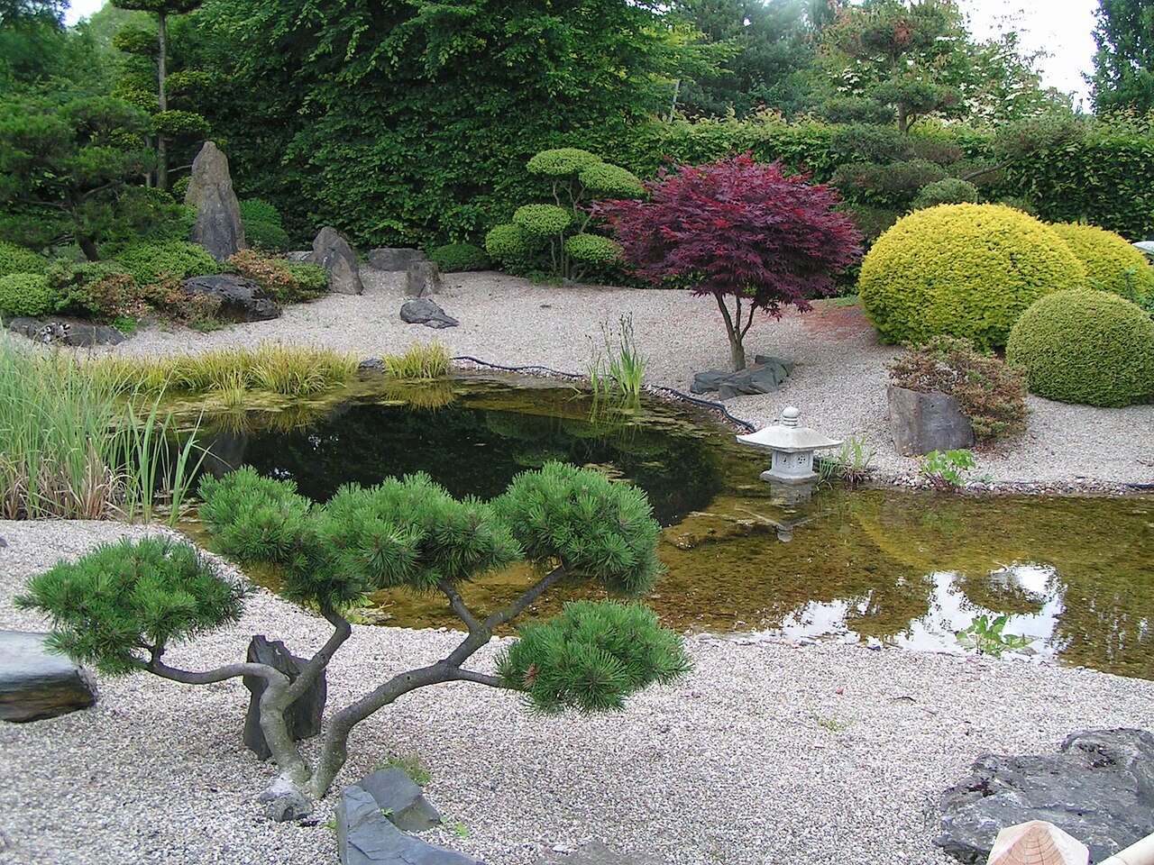 Japanese Garden at Park der Garten