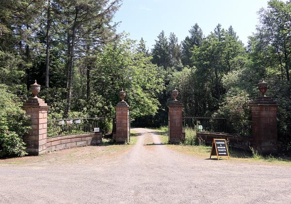 Arbigland House Entrance Gate