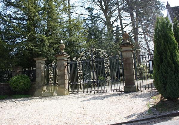 Shirenewton Hall Entrance Gate
