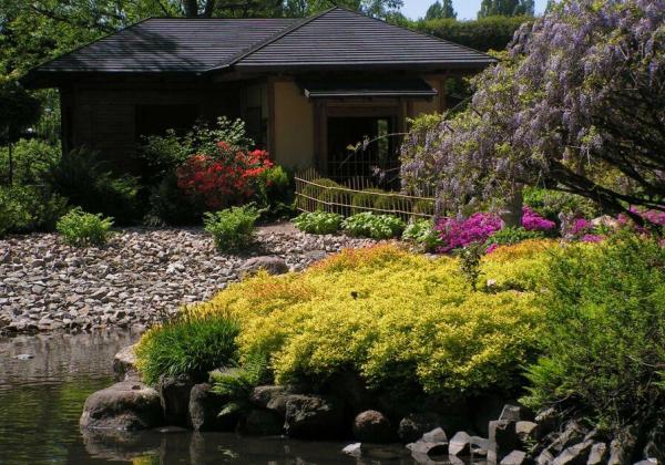 Wroclac Tea Pavilion in the Garden